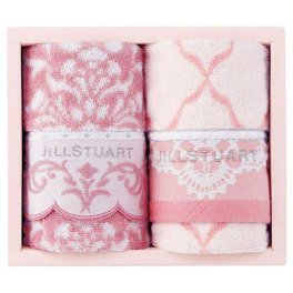 ジルスチュアート JILL STUART ブルームオーナメント　ウォッシュタオル２Pセット 
