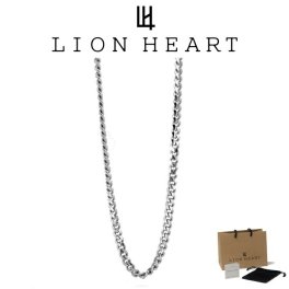 ライオンハート ネックレスチェーン メンズ 【WEB限定】チェーン ネックレス 3.5mm幅 カット 喜平 サージカルステンレス316L 金属アレルギー対応 LH-03NC0095 LION HEART つけっぱなし クリスマス 誕生日 プレゼント ギフト 彼氏 ブランド 人気 ランキング