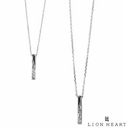 ライオンハート ハワイアンロッド ペアネックレス サージカルステンレス メンズ レディース ブランド LION HEART