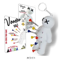ティー収納 携帯用品 Voodoo人形 ゴルフ ティーホルダー おすすめ 可愛い ティーホルダー 人形 おしゃれ おもしろい ユニークゴルフ ティーホルダー ギフト プレゼント コンペ賞品 取付 携帯 キーホルダー ゴルフティー ゴルフ用品 ゴルフコース用品 Voodoo Golf ティーホルダー ヴードゥーゴルフ ライト(LITE)NC-3(020) 