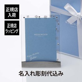 ウェッジウッド／WEDGEWOOD プシュケ クリア ピクチャーフレーム 名入れ彫刻代込み ラッピング無料 名前 名入れ 彫刻 刻印 プレゼント 記念日 記念品 お祝い 正規品 紙袋付き 誕生日 クリスマス ホワイトデー 誕生祝い 内祝い 引越祝い 母の日 還暦祝い