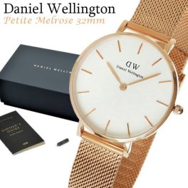 ダニエルウェリントン 腕時計 レディース 32mm メッシュベルト ローズゴールド クラシック ペティート Petite ブランド 人気 ウォッチ ギフト Daniel Wellington DW00600163