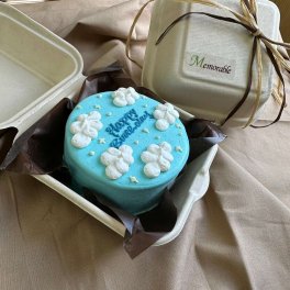 カスタマイズできる！！雲のセンイルケーキ（ランチボックスver.）3号 デコレーションケーキ