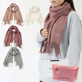 国内正規品 公式ラッピング ジルバイジルスチュアート マフラー ストール ウール カシミヤストール 1253298003 JILL by JILLSTUART 防寒具 喜ばれるギフト