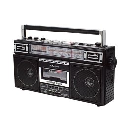 レトロサウンド・ラジオ・カセット・レコーダー ラジカセ カセット デジタル化 短波 SW レトロ MP3 2電源 送料無料