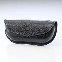 イルビゾンテ IL BISONTE メガネケース 眼鏡ケース メンズ レディース ネロ SCA087PV0005BK170B レザー 本革  【スペシャルラッピング660円(別売り)】送別会 誕生日 お中元 結婚祝い 結婚式 高級 父の日 母の日 即日発送 ホワイトデー