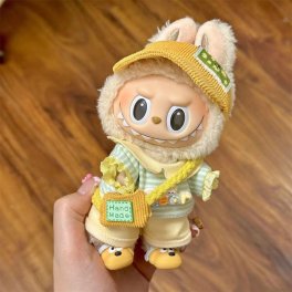LABUBU ラブブ 4点セット ぬいぐるみ用服 洋服 ぬい服 ぬいぐるみ 着せ替え ドール服 人形 ぬい用服 衣装セット 推し活グッズ ぬいぐるみは別売り