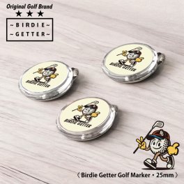 バーディゲッター ゴルフマーカー キャラクター ゴルフグッズ マーカー29mm プレゼント マグネット キャップ エイジシュート ホールインワン 記念 ギフト ベストスコア 記念 おしゃれ ギフト コンペ 名前入り ゴルフ好きギフト オリジナル 退職祝い 退職記念 贈り物 男性 父