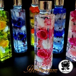 ☆ハーバリウム プリザーブドフラワー ＬＥＤコースター付き☆母の日 ギフト プレゼント【送料無料】【名入れ】