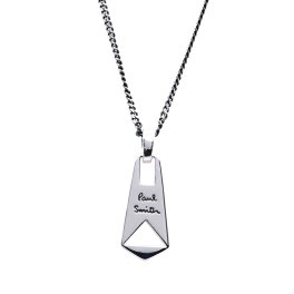 ポールスミス Paul Smith ネックレス ジップモチーフ シルバー / ブラック NECK/JSZIP 82 送別会 誕生日 お中元 結婚祝い 結婚式 彼女 娘 妻 女性 アクセサリー 高級 父の日 母の日 ホワイトデー
