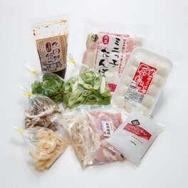 送料無料 きりたんぽ・だまこもち兄弟セット 郷土料理いしかわ  秋田県 きりたんぽ・だまこもちが入った秋田の郷土鍋詰め合わせ