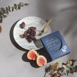 いちじくのダークチョコレートがけ[白砂糖・香料・保存料不使用　人気 スイーツ インスタ映え バレンタインデー ホワイトデー おしゃれ 高級 花 お菓子 おすすめ ギフト お祝い お返し 父の日] 
