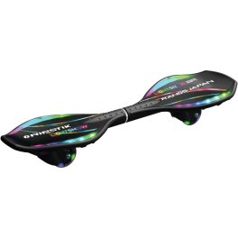 リップスティックライトショー キャスターボード 乗用玩具 スケートボード トイ 乗り物  入学祝い 誕生日 クリスマス キッズ こども プレゼント 外遊び 光る ラングスジャパン　ブレイブボード エスボード Sボード 