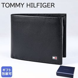 高品質ヨーロッパ輸入モデル トミーヒルフィガー TOMMY HILFIGER 二つ折り財布 ETON CC FLAP AND COIN カード9枚収納可 メンズ ブラック AM0AM00652 002 BLACK ウォレット 折財布 折りたたみ 送別会 誕生日 結婚祝い 結婚式 彼氏 息子 夫 男性 財布 高級 父の日 母の日 高品質ヨーロッパ輸入モデル 彼氏 財布 バレンタイン