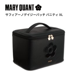 【公式】MARY QUANT マリークヮント サフィアーノデイジーパッチバニティXL ポーチ