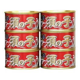 鯨須の子大和煮 170g×6缶 くじら 缶詰　送料無料