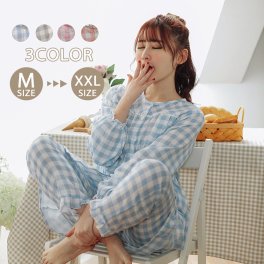 【ラッピング無料】マタニティ パジャマ 前開き 長袖 綿100％ マタニティ パジャマ 長袖 授乳服 ワンピース マタニティパジャマ 夏秋春 妊婦服 マタニティー ママ ダブルガーゼ 授乳口付 ネグリジェ前開き ホームウェア ナイティ
