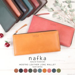 長財布 レディース ウォレット 革 リアルレザー 薄い 使いやすい 人気 ブランド 20代 30代 40代 nafka ナフカ NFK-72006 母の日 クリスマス クリスマスプレゼント