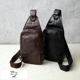 ボディバッグ メンズ 本革 日本製 おしゃれ Butler Verner Sails メンズボディバッグ ポニープルアップ  レザー ショルダー バッグ かっこいい シンプル 日本 国産  【送料無料】 