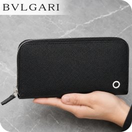 ブルガリ 長財布 メンズ ブランド BVLGARI 288251 BLK ブラック/ブルー