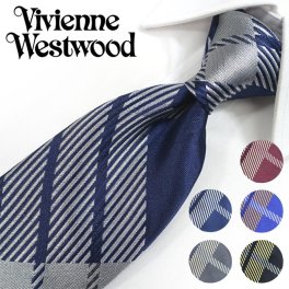 ヴィヴィアン ウエストウッド ネクタイ (8.5cm幅)  Vivienne Westwood ヴィヴィアンネクタイ  ネクタイ ブランド/高級/セール 新作/バースデー/誕生日/お祝い 父の日/入社祝い/就職祝い