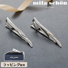 mila schon ミラショーン タイピン MST5402 MST5403 メンズ ネクタイピン ギフト プレゼント お祝い 父の日 彼氏 就職祝い 結婚式 冠婚葬祭 メンズアクセサリー アクセ ネクタイ ラッピング無料 正規品