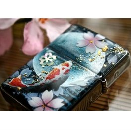 zippoケース「間」【名入れ】【送料無料】 和柄 ジッポ 桜 職人 手作り ZIPPO ライター 灰皿 和風 桜色 さくら ハンドメイド 記念日 誕生日 プレゼント ギフト 贈り物 お祝い 伝統 工芸 人気 おしゃれ かっこいい 喫煙具 婚約 結婚記念日 古希 喜寿 米寿 敬老の日 父の日 母の日 クリスマス バレンタイン 電子タバコ ケース アイコス イルマ 加熱式タバコ
