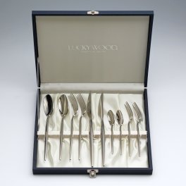 国産カトラリーのトップブランドラッキーウッド ミルトア ペアディナー10pcs LUCKYWOOD