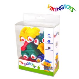 VIKINGTOYS バイキングトイズ ミニチュビーズアソート 7個入 156018[プラスチック おもちゃ 車 飛行機 ミニカー セット 洗える 玩具 男の子 ベビー キッズ 出産祝い 誕生日 クリスマス プレゼント ギフト 人気 おすすめ] 即納