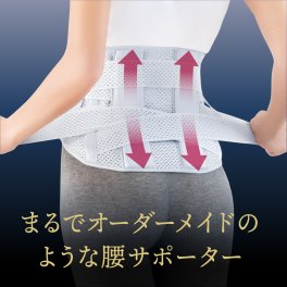 お医者さんのプレミアム ワイド コルセット S～5L 【コルセット 腰痛 ベルト 腰痛ベルト 腰 サポーター 腰痛コルセット 大きいサイズ メッシュ 座り仕事 ぎっくり腰 夏用 冬用 春 秋 オールシーズン 腰サポーター 腰ベルト 薄手 男性用 女性用 グレー 改善 解消 