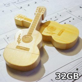 usbメモリ 32gb USBメモリ 32GB ギター 木製 竹製 フラッシュメモリー USBドライブ メモリ メディア かわいい 楽器 面白い 写真 画像 動画 音楽 データ保存 雑貨 プレゼント 北海道 沖縄 離島 送料無料