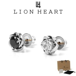ライオンハート ピアス メンズ スタッズピアス ツイストフレーム LH for Gift SV925 LH-1EA195 LION HEART メンズピアス 片耳用 1点売り クリスマス 誕生日 プレゼント ギフト 彼氏 ブランド 人気 ランキング