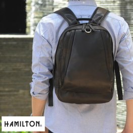 リュック メンズ ビジネス 本革 HAMILTON 馬革デイパック  おしゃれ 通勤 A4 リュックサック レザーリュック