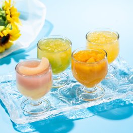 銀座千疋屋 銀座フルーツジュレ 4種計9個 ゼリー スイーツ お取り寄せ 洋菓子 デザート おやつ フルーツゼリー 果肉入り りんごゼリー【沖縄県・離島 配送不可】