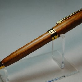 木製ボールペン(ウオールナット) 彫刻 名入れサービス!!　【誕生日・入学祝・退職祝・父の日・母の日・贈り物】
