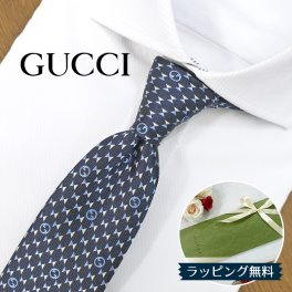 グッチ ネクタイ GUCCI ネイビー/ライトブルー (7cm) SPECCHIA GG77【グッチネクタイ・ブランドネクタイ・ネクタイブランド・ブランドギフト・プレゼント・バースデー】【20代・30代・40代・50代・おしゃれ・セール】