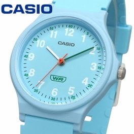 CASIO 腕時計 カシオ 時計 ウォッチ チープカシオ チプカシ アナログ レディース キッズ LQ-24B-2B バイオマスプラスチックバンド パステルブルー 海外モデル [並行輸入品]