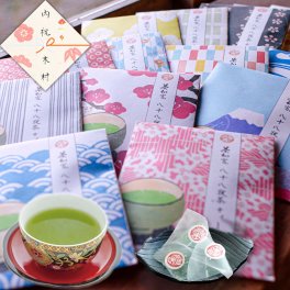 【茶和家】【プチギフト】敬老の日 八十八夜茶 ティーバッグ 2.5g×2包【オリジナルメッセージシール無料】記念品 結婚式 景品 お祝い 退職 お配り用