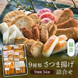 鹿児島串木野9種さつま揚げ詰合せ【福音】