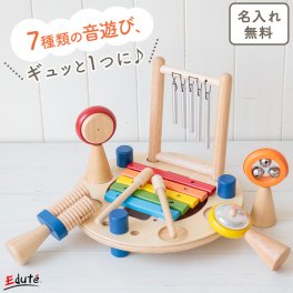 知育玩具 木のおもちゃ メロディーゴーラウンド | 名入れ無料 誕生日 1歳 男 室内 遊び おもちゃ 誕生日プレゼント 男の子 女 2歳 女の子 プレゼント 赤ちゃん 1歳半 一歳 出産祝い 音の出るおもちゃ 幼児 楽器 長く 使える 子供 孫 キッズ 1才 音が鳴る こども   家