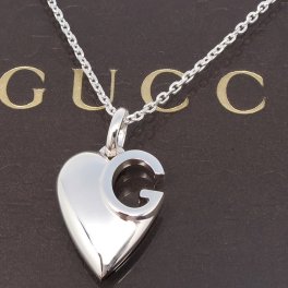 グッチ ネックレス GUCCI ペンダント シルバー アクセサリー シルバー925 レディース ハート ペンダント 233963-J8400-8106 【ラッピング無料 誕生日 お祝い プレゼント ギフト 贈り物】 送料無料