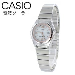 電波ソーラー 電池交換不要 カシオ レディース 母の日 腕時計 手表 国内正規品 時計 太陽電池 時刻が狂わない ウェーブセプター アナログ メタルバンド 女性 就活 社会人 高校生 大学生 母親 誕生日 プレゼント 研修 受験 試験 旅行 成人 卒業 入学