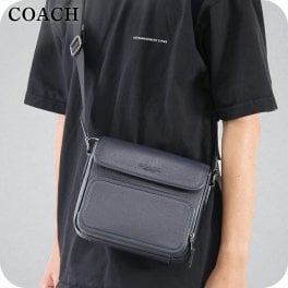 コーチ ショルダーバッグ メンズ ブランド COACH CY800 QBBHP ネイビー