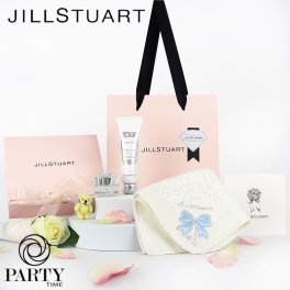 JILLSTUART(ジルスチュアート) 【ギフトセット】ミニくま付！ハンカチ＆ハンドクリーム＆リップバーム　ギフトセット　コスメ 化粧品 デパコス ギフト プレゼント ブーケ 高級　母の日 ホワイトデー クリスマス 誕生日 セット キット コフレ 感謝　彼女 年齢　20代　30代　40代　50代　記念日 就職祝い 入学祝い ママ