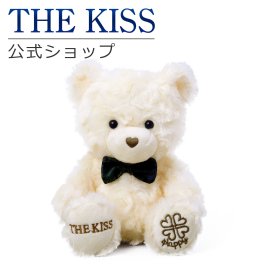 THE KISS オリジナルベア 『 LOVE & HAPPY 』 THE KISS 公式ショップ ザ・キッス ベア リボン ウェディングベア ウェルカムベア 結婚式 BEAR-HAPPY-02-5000 （HAPPYくん 単品）