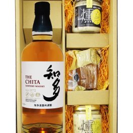 ★ 送料無料 ★ サントリーウィスキー 知多 700ml + いぶりがっこ3点セット【 おつまみセット 】【 5360 】【 ハロウィン 贈り物 ギフト プレゼント 誕生日 結婚のお祝い 】