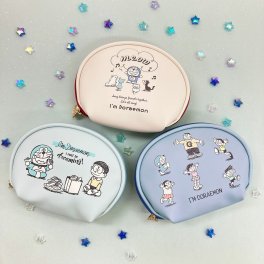 ドラえもん 公式 公認 I'mdoraemon かわいい ポーチ シェルポーチ ミニポーチ サンリオ 藤子・F・不二雄 レディース グッズ 大人 プレゼント 誕生日 女性 彼女 可愛い コンパクト ドラちゃん ギフト 大人かわいい キャラクター おしゃれ メイクポーチ レトロ 女性