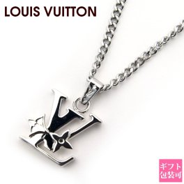 ルイヴィトン ペンダント モノグラム ロウ M02254 ネックレス メンズ モノグラムフラワー LVイニシャル シグネチャー デザイン ブランド アクセサリー 正規品 新品 LOUIS VUITTON