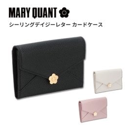 【公式】MARY QUANT マリークヮント シーリングデイジーレターカードケース 