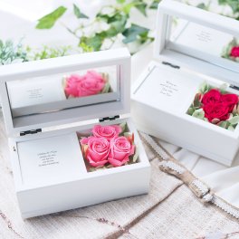 プロポーズ 誕生日 結婚記念日 ギフト プリザーブドフラワー オルゴール プリザーブドフラワー オルゴール フラワーボックス 彼女 妻 プレゼント 告白 記念日 女性 クリスマス